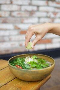 lemon and coriander soup