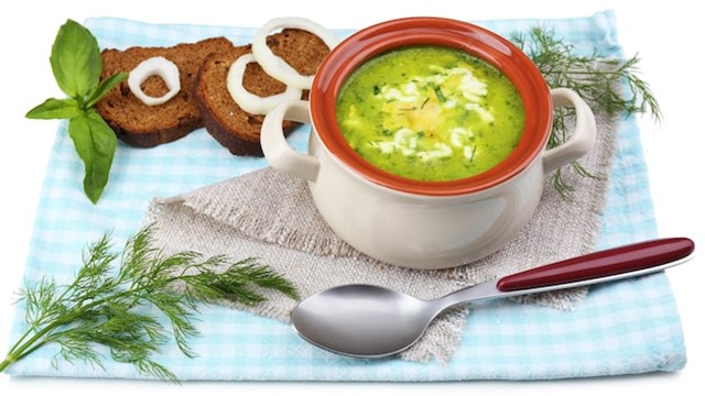 Bottle Gourd and Onion Soup